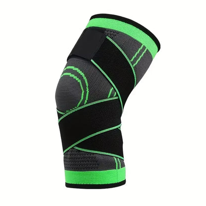 Adjustable Knee Brace Compression Sleeve with Strap Sports Knee Support for Running Cycling Gym Fitness Basketball S M L XL Gear