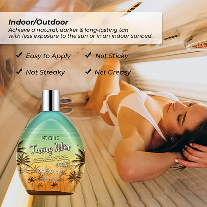 Tanning Lotion Accelerator for Indoor Tanning Beds & Outdoor Sun Tan