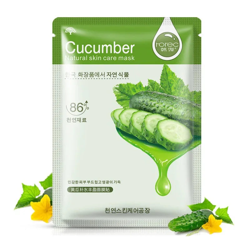 Hanchan Skin Care Plant Facial Mask Moisturizing Oil Control Blackhead Remover Wrapped Mask Face Mask Face Care