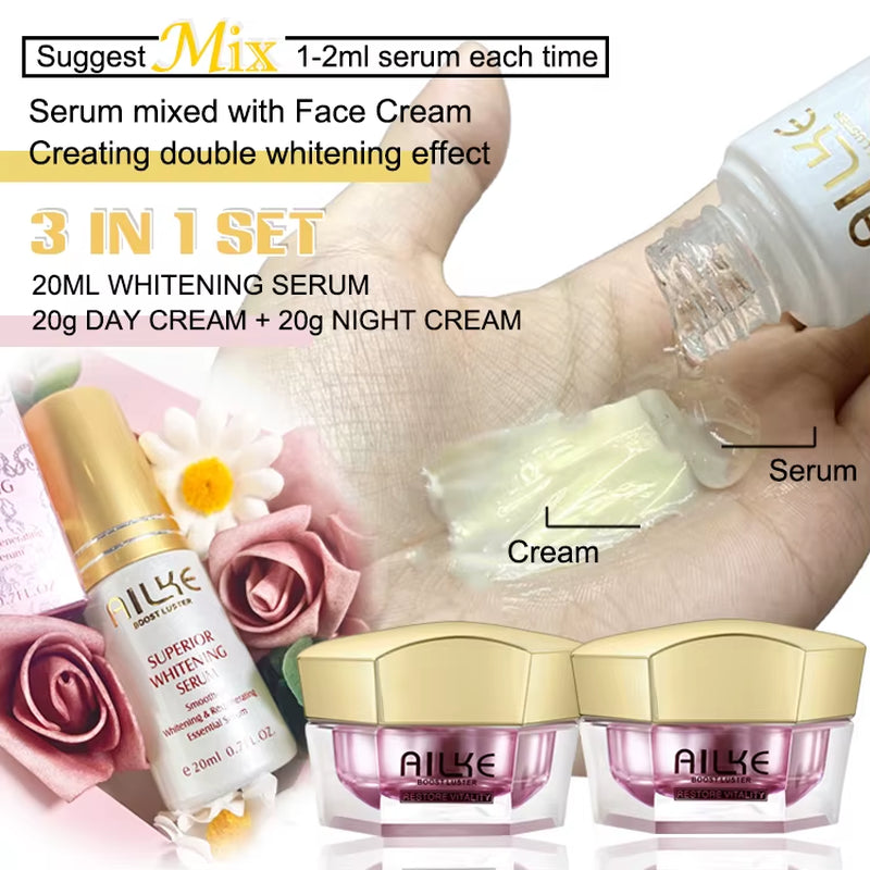 Face Cream with Hyaluron Scars Whitening Moisturizing Lifting Anti-Aging Women Sleeping Dry Korean Bleaching Skin Care