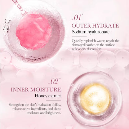 12Pc Rose Flower Extract Face Mask Korean Sheet Mask Moisturizing Mask Nourishing Skincare Facial Korean Fresh Product