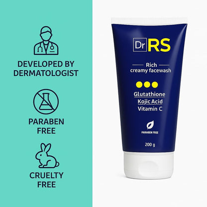 DR RS Glutathione Face wash