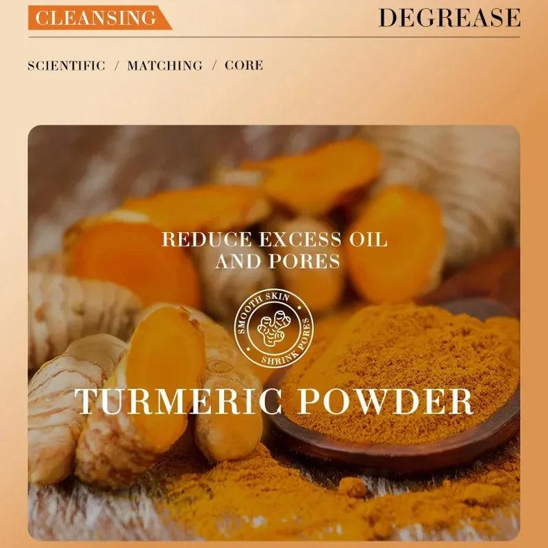 Natural Turmeric Soap Body Cleaning Lightening Dark Underarm Leg Bath Cleansers Brightening Face Soap Tender Skin Care Beauty