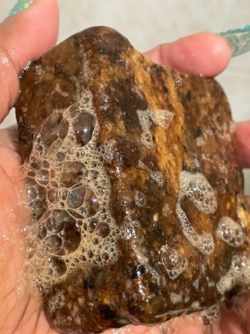 100G AFRICAN BLACK SOAP Shea Butter Bar Moisturizing Acne Treatment Cleanser for Clear Skin Care Deep Cleaning Glowing