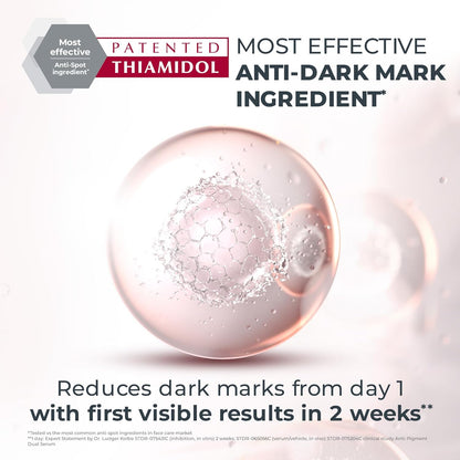 Eucerin Even Pigment Perfector Dual Serum, Moisturizes, Exfoliates and Refines Skin, Reduces Wrinkles and Dark Spots, Promotes Cell Renewal, 30ml
