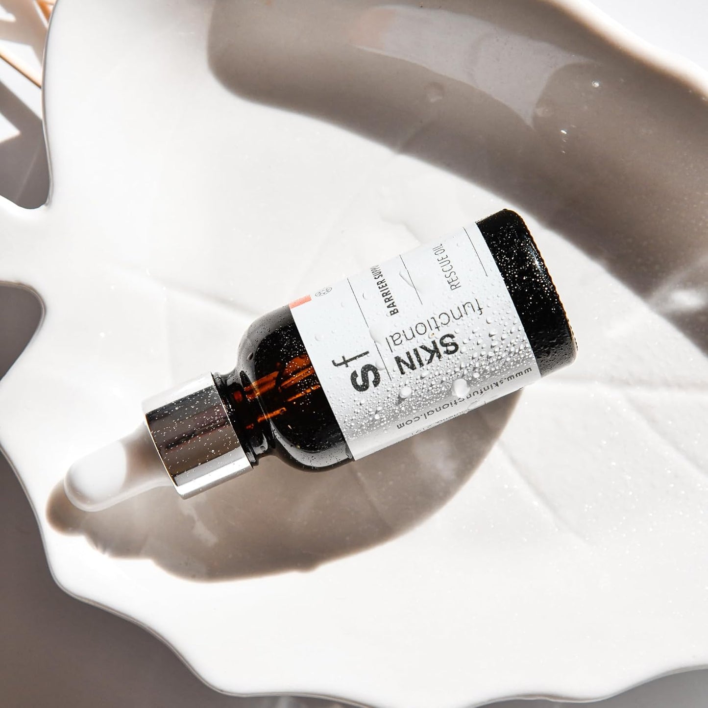 SKIN Functional | 80% Squalane | Face Serum |Barrier Support | Skincare Treatment for Dry, Flaky, Tight Skin | For Dehydrated Skin | Fine Lines | Redness | Sensitive Skin | 30m