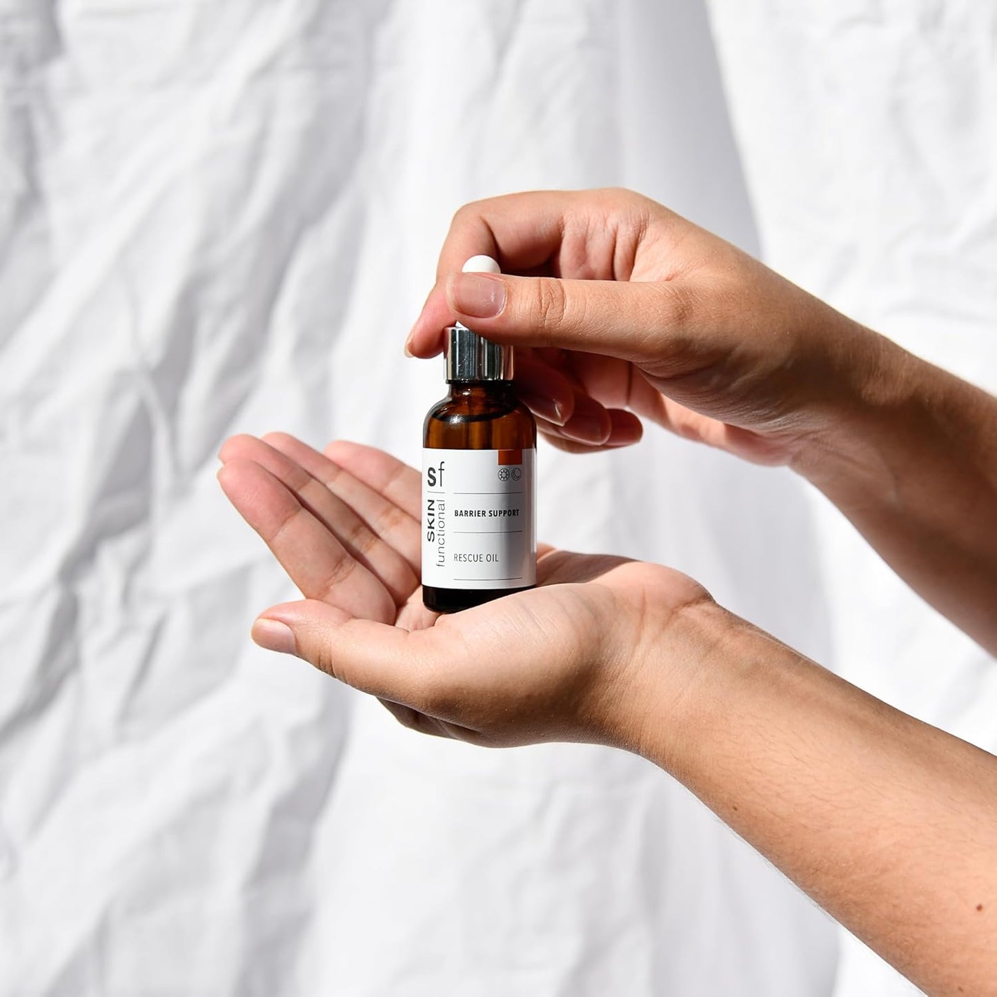 SKIN Functional | 80% Squalane | Face Serum |Barrier Support | Skincare Treatment for Dry, Flaky, Tight Skin | For Dehydrated Skin | Fine Lines | Redness | Sensitive Skin | 30m