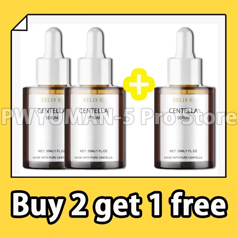 Korean Centella Asiatica Face Serum Nourish Dry Skin Smoothing Rejuvenation Skin Brightening Whitening Cream Facial Moisturizer