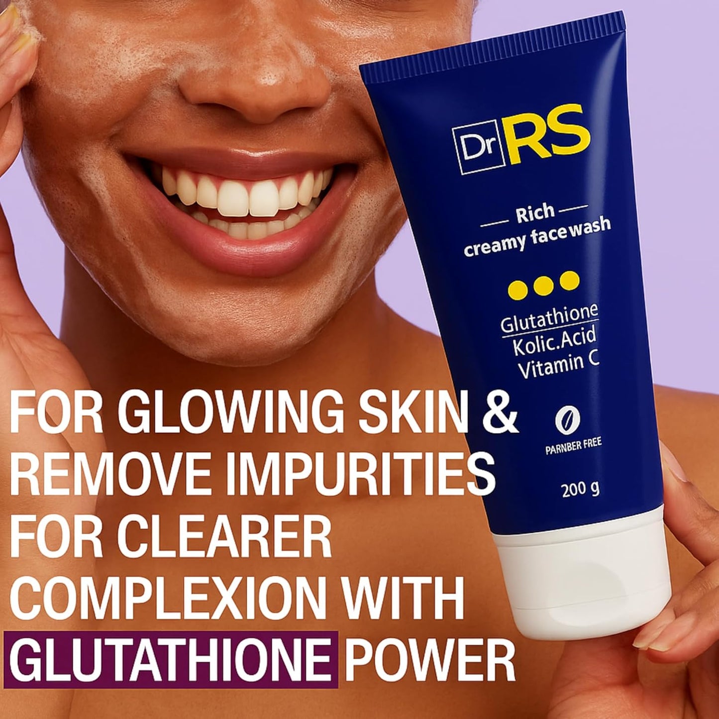 DR RS Glutathione Face wash