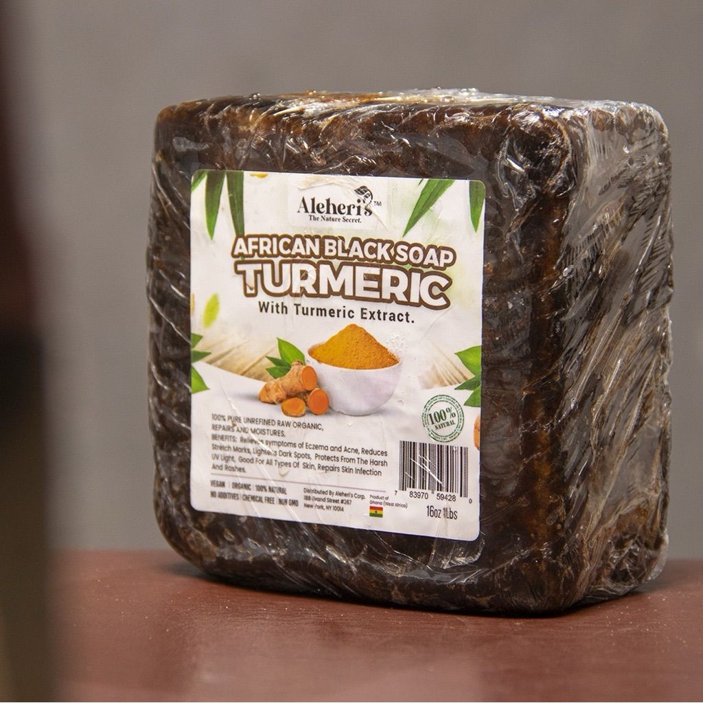 100G AFRICAN BLACK SOAP Shea Butter Bar Moisturizing Acne Treatment Cleanser for Clear Skin Care Deep Cleaning Glowing