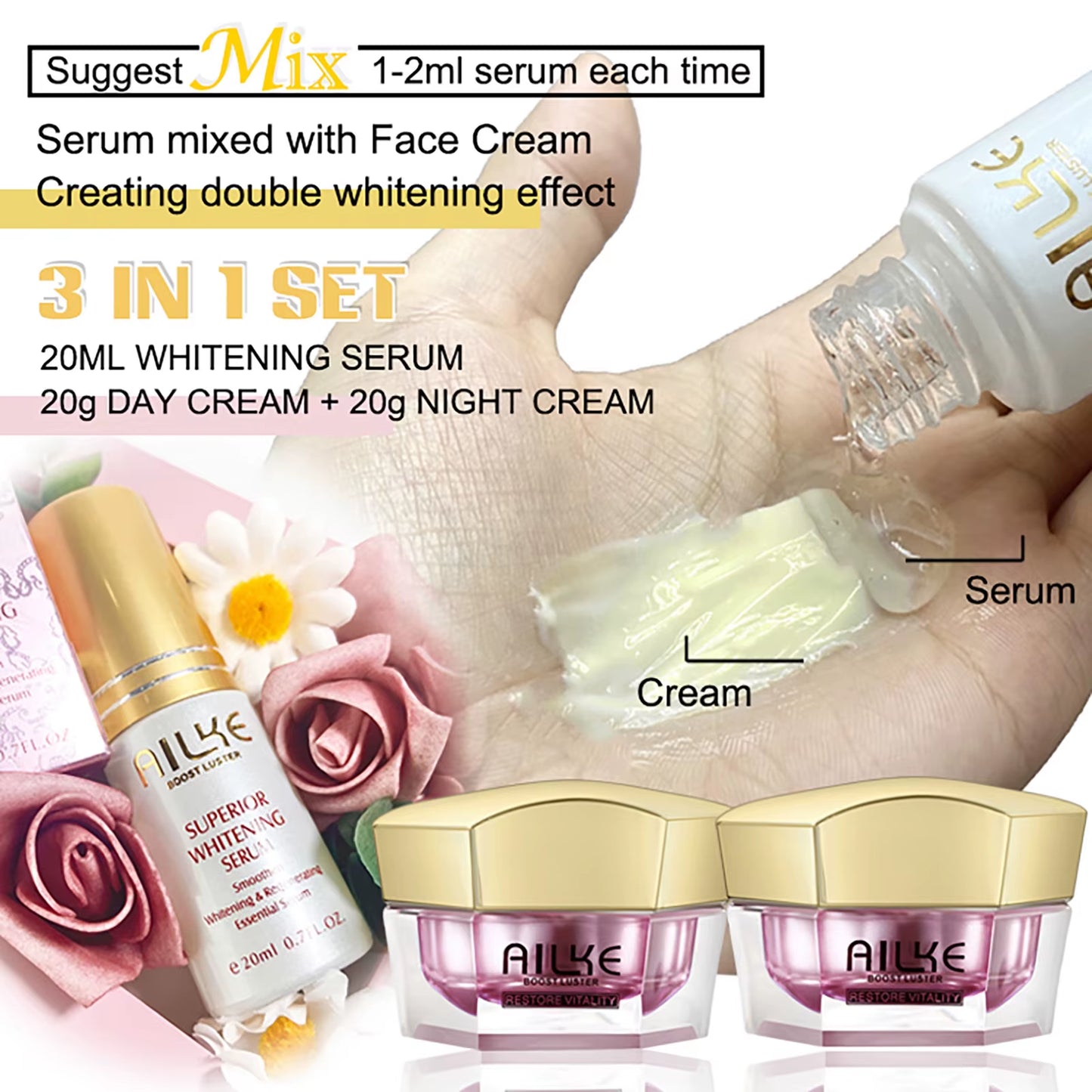 Face Cream with Hyaluron Scars Whitening Moisturizing Lifting Anti-Aging Women Sleeping Dry Korean Bleaching Skin Care