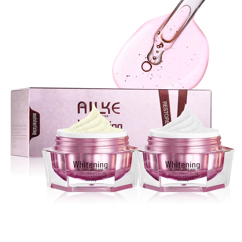 Face Cream with Hyaluron Scars Whitening Moisturizing Lifting Anti-Aging Women Sleeping Dry Korean Bleaching Skin Care