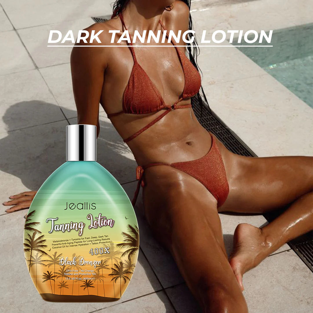 Tanning Lotion Accelerator for Indoor Tanning Beds & Outdoor Sun Tan